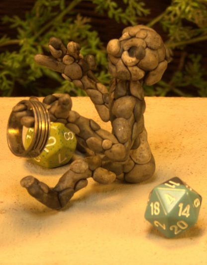 OOAK Earth Elemental Pebble Sprite