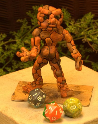 ooak Earth Elemental Pebble sprite 3