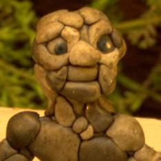 OOAK Earth Elemental Pebble Sprite