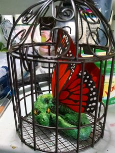 Fairy Dragon In Cage