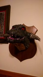 Black Dragon Trophy Plaque