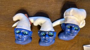 Smurf Trophy Heads