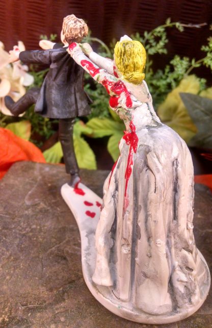 Zombie Bride Cake Topper